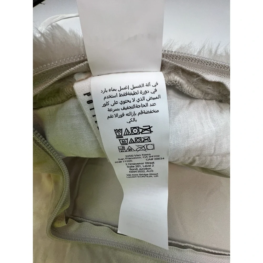 Pottery Barn Faux Shearling Fur KING Sham  NWOT OPEN Pkg